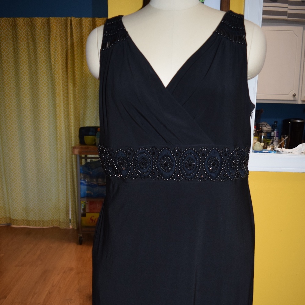 Black dress - wedding guest